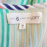 women Lou & Grey Lou & Gray Multicolor Stripe Dress Day Dress M