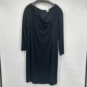 women David Meister David Meister Black Formal 3/4 Sleeve Dress Size 20 Black Dress 20W