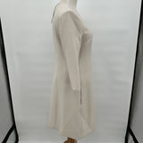 women Dorothee Schumacher Dorothee Schumacher Natural Energetic Movement Dress In Pale Cream Size 3 Cream Dress M