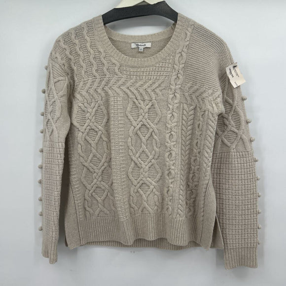 women Madewell MERINO Ivory Sweater XXS