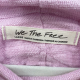 women We the Free Turtleneck Orchid Pink Knit Top L