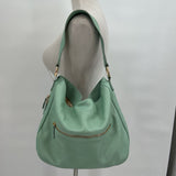 Laggo Leather Taylor Hobo Bag in Mint