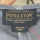 New with Tags Pendleton Indigo Cascade Lake Dress Women's Size Extra Large/XL