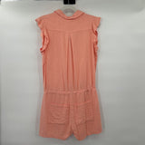 women Dear John NWT Linen Blend Romper Apricot Dress XS