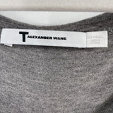 women T Alexander Wang Tee Shirt Dress Gray Dress XS