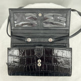 women Brighton Brighton Black Leather Mini Crossbody Shoulder Bag Black Purse