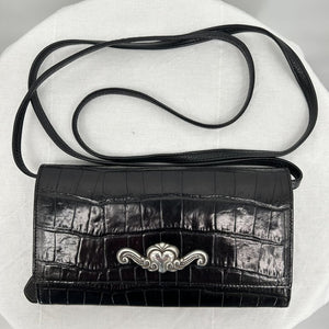 women Brighton Brighton Black Leather Mini Crossbody Shoulder Bag Black Purse