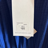 women Dear John NWT Flutter Sleeve Cobalt Dress XL