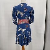 women Alexis Patterned Blue/Multi Dress S