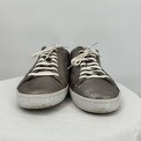 women Cole Haan Cole Haan Leather Metallic Pewter Sneakers Women's Size 10 Bronze Shoes 10