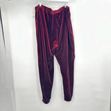 women Halston Velvet Maroon Pants 3X