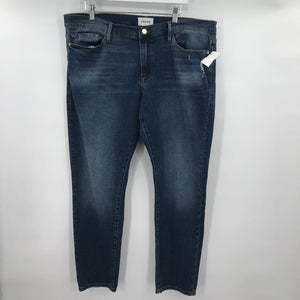 women Frame Le Garcon Blue Jeans 34/18