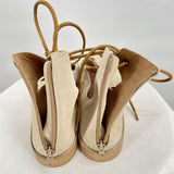 women Casta New in Box Casta Isha Suede Leather Sandals in Arena Women's Size EU38/US8 Tan Shoes 38/8