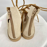 women Casta New in Box Casta Isha Suede Leather Sandals in Arena Women's Size EU38/US8 Tan Shoes 38/8