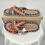 women Salt+Umber New in Box Salt + Umber Sierra Rope Sandal in Rainbow Women's Size EU40/US9 Multi Shoes 40/9