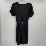 women Isabel Marant MSRP $450 Ruffle Front Oya Gray Dress F36/US4