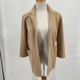 women J. Crew J. Crew Sophie Sweater Blazer in Heather Khaki Women's Size Extra Small/XS Camel Jacket XS