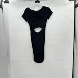 women Lovers + Friends Knit Bodycon Black Day Dress S