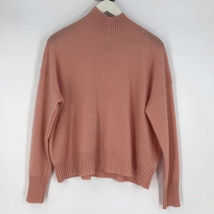 women Free People CASHMERE Peach Sweater S