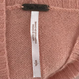 women Free People CASHMERE Peach Sweater S