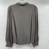 women Treasure & Bond NWT Button Front Gray Top S