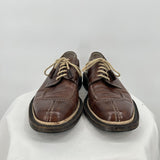 men Cole Haan Split Toe Leather Oxford Brown Shoes 9