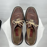 men Cole Haan Split Toe Leather Oxford Brown Shoes 9