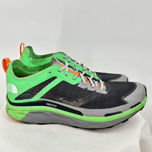 men The North Face Vective Green and Gray Shoes 11