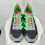 men The North Face Vective Green and Gray Shoes 11