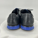 men Cole Haan Zero Grand Wingtips Black Shoes 10.5