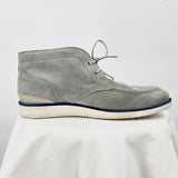 men Garbstore Suede Grayish Aqua Shoes 42/9