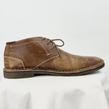 men Kenneth Cole Reaction Desert Wind Ankle Boots Brown Shoes 10.5