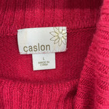 women Caslon Cashmere Turtleneck Red Sweater L