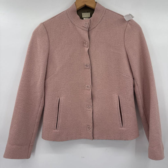 women Sigrid Olsen Wool Blend Pink Jacket XS