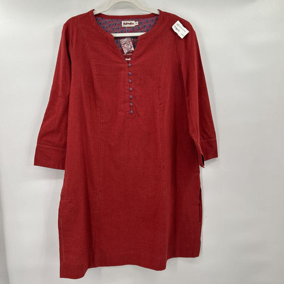 women Fabindia NWT Tunic Brick Red Top XL