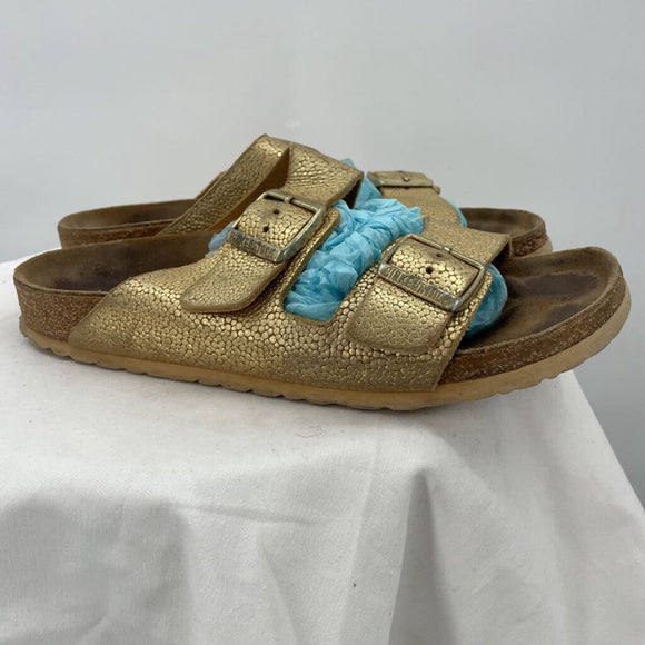 women Birkenstock Arizona Gold Shoes 42/11