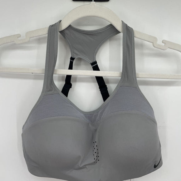 women Nike NWT Sports Bra Gray Activewear M