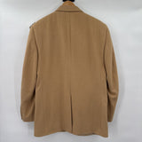 men Jos A Bank Camel Hair Blazer Tan Coat 42/L