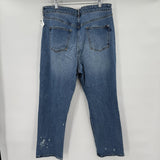 women Pilcro - Anthro The Borrowed Boyfriend Jeans Blue Jeans 32/14