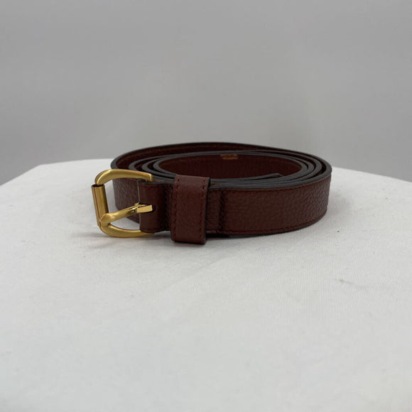 women Brooks Brothers Genuine Leather Brown Belt L