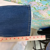 women ÉTICA NWT Anya Modern Flare Wetlands Blue Jeans 29/8