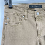 women Liverpool NWT Kennedy Crop Straight Flagstone Brown Jeans 2