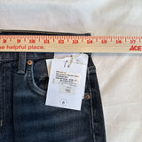 women ÉTICA NWT Rae Midrise Straight Crop Morrow Bay Gray Jeans 25/0