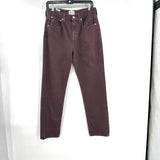 women ÉTICA NWT Marlow Boyfriend MSRP $164 Sassafras Purple Jeans 28/6