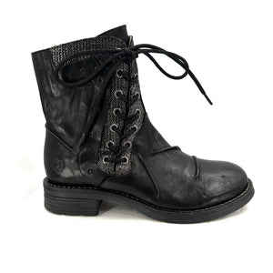 women Casta NIB Rasta Boot Black Shoes 38/7.5