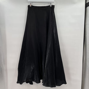 women JS collections Long Shimmering Black Skirt 10