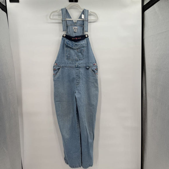 women B.U.M. Equipment Vintage 90s Overalls Blue Jeans L