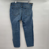 women Blank NYC Skinny Crop Blue Jeans 31/12