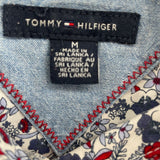 women Tommy Hilfiger Floral Button Down White Top M