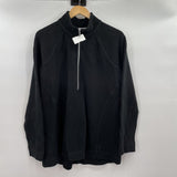 women Tommy Bahama Half Zip Black Jacket XL